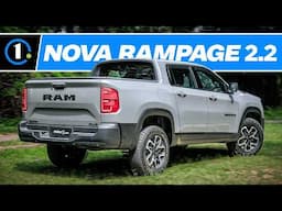 TESTAMOS A RAM RAMPAGE 2.2 DIESEL 2025: O novo motor faz a diferença? Melhor que a Ranger XLS?