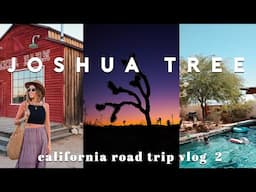 Joshua tree VLOG | Amazing Joshua Tree Airbnb, Pioneertown, Desert Living | CALIFORNIA ROAD TRIP 2