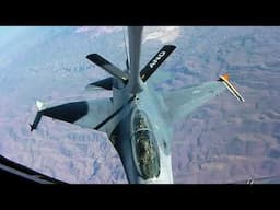 F16 ReFueling from a KC 135