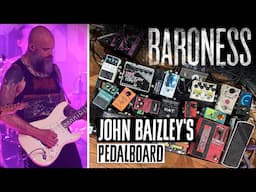 Baroness Guitarist John Baizley's Pedalboard for Stone 2024 Tour