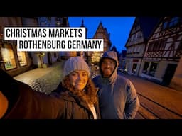 Rothenburg Germany - Christmas Markets Road Trip through Europe 2024