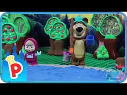 ♥ Masha and the Bear Go Fishing ( Маша и Медведь )