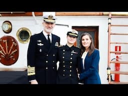 Queen Letizia's Emotional Farewell & Princess Leonor's Historic Voyage on Elcano