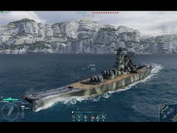 World of Warships: 7 Kills With IJN Battleship Musashi in Asymmetric Mode!