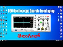 DSO Oscilloscope Operate from Laptop