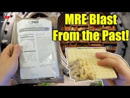 APack READY MEAL (Emergency MRE Review) 2010 Creamy Chicken Tetrazzini Meal Ready to Eat Taste Test