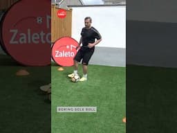 Great way to start your ball mastery warm-up #soccerskills #soccertraining