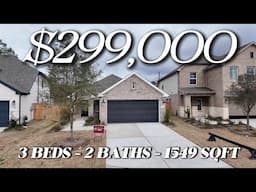 #2 HOME TOUR | TOMBALL CITY | $299,000 | 5.35% IR | 3% CC | M/I HOMES | #SORELLAWITHBEN