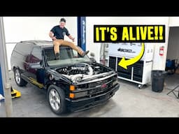 Over 1000 HP on Low boost! Zac’s Godzilla Swapped 2dr Tahoe Hits the Dyno