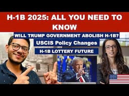 New H-1B Rules for 2025, H-1B modernization, USCIS and Trump 2.0 government on H-1B #uscis #h1bvisa