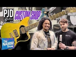 NAMM 2025's Hottest UK Custom Shop Guitars! PJD Guitars