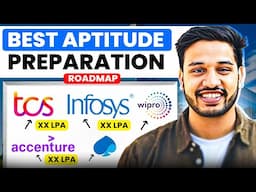 Roadmap to Crack TCS, Infosys, Accenture, Wipro | Service Based Companies | Aptitude Prep Guide