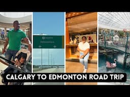 VLOG:We finally visited the BIGGEST MALL IN NORTH AMERICA! Calgary➡️Edmonton 🇨🇦 Road trip