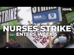 Nurses strike at eight Providence hospitals enters week five