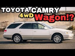 THIS 90s Toyota Camry 4WD Wagon was NEVER sold in North America! | Toyota Mark 2 Wagon POV Drive