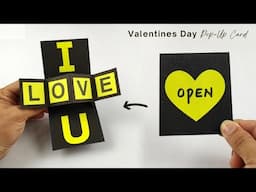 Create the PERFECT Pop Up Card for Your Valentine | BEST Valentine's Day Gift for Boys and Girls 💕