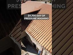 $11,700 Pressure Washing Day #pressurewashing