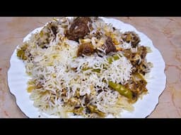 White Biryani Recipe😋|| White Meat🍖Biryani || Easy Method with Delicious Taste White biryani by Saba