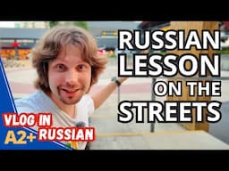 Buying a Gift for My Daughter & Strolling Through Palermo Hollywood | Learn Russian А2+