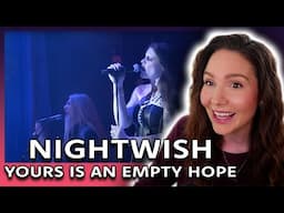 First time reaction to: Nightwish - Yours Is An Empty Hope (LIVE) I Artist Reacts I