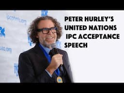 Peter Hurley receives IPC Award at the UN