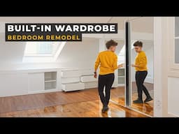 Built-in Wardrobe from Scratch with Mirror Fronts