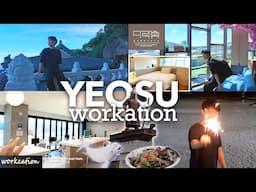 Escaping Seoul Burnout: Workcation in Yeosu (vlog)