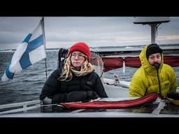 Dodging Massive Icebergs (sailing Alaska to GREENLAND)