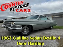 1963 Cadillac Sedan DeVille 4-Door Hard Top