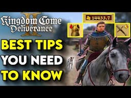 DO THIS First! 10+ Critical Tips For Kingdom Come Deliverance II - (KCD2 Beginners Guide)