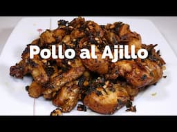 POLLO AL AJILLO / Receta Casera Tradicional / RICO BARATO y FACIL de Hacer |