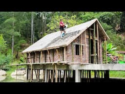 Unbelievable! See How Young Women Built a Lake House in 50 Days with Bare Hands