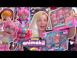 THE CUTEST NEW ANIME DOLLS! Animakii Switch & Swap! Toy Review