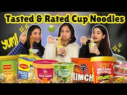 Trying out Viral Cup Noodles & Ramen  in India ft. @shystyles2109 @AninditaChakravarty