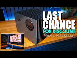 Valerion Vision Master 4K Projector LAST CHANCE for HUGE Discounts this Incredible Projector