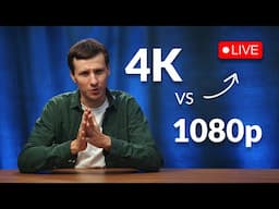 Is it Worth Live Streaming in 4K ?!