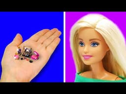 Miniature Makeup Set. DIY Barbie. How to Make Miniature Crafts