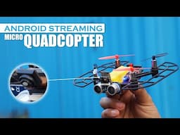 Android Streaming Micro Quadcopter with Obstacle Detection | Robotics Projects