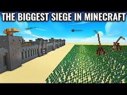 The Biggest Siege in Minecraft's History