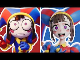 Pomni But She Is Anime - The Amazing Digital Circus 🎪 3D Character Time-lapse 🎪