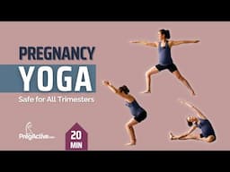 Pregnancy Yoga for Second Trimester 20-minute Prenatal Yoga