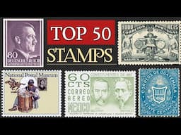 World Rare Stamps Philately - Mexico To Mauritius | Top 50 Postage Stamps