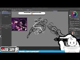 Redrawing Your Game Art | Chill Art Stream