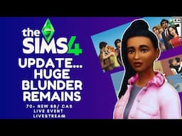 New Sims 4 Update, But HUGE Problem Remains