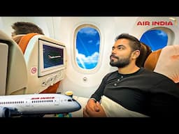 I took my LONGEST AIR INDIA flight to India 🇮🇳:  Paris to Delhi in 10 hours