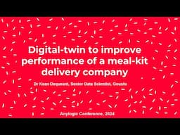 Digital Twin to Improve Performance of a Meal-Kit Delivery Company