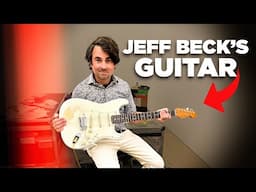 I Played Jeff Beck's Personal Guitars!