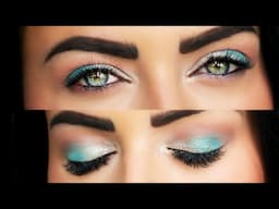 Pastel mint Makeup Tutorial