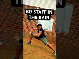 BO STAFF Training in BAD WEATHER is the ULTIMATE TEST!