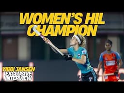 Women's HIL winner Yibbi Jansen on her Olympic triumph, dealing with pressure and more | Exclusive